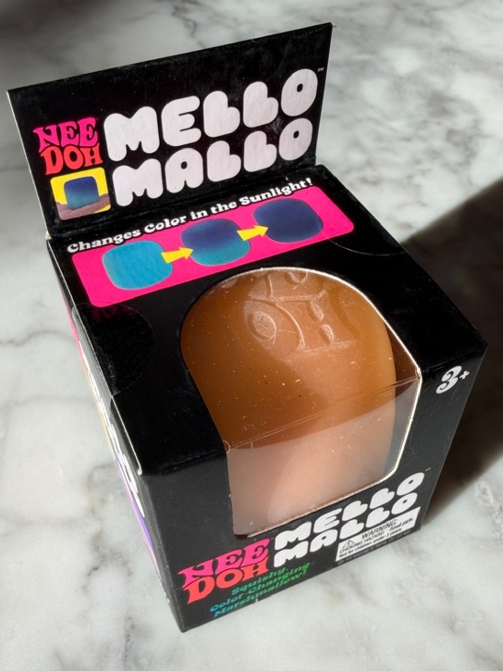 NWT Nee Doh LIMITED EDITION Mello Malllo Color-Changing Ball
